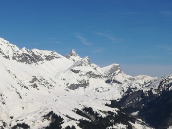 Les sommets de la chaîne des Aravis