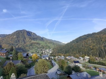 Paysage de montagne autour de Saint-Nicolas-la-Chapelle